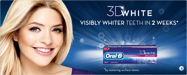 Oral b 3D white toothpaste